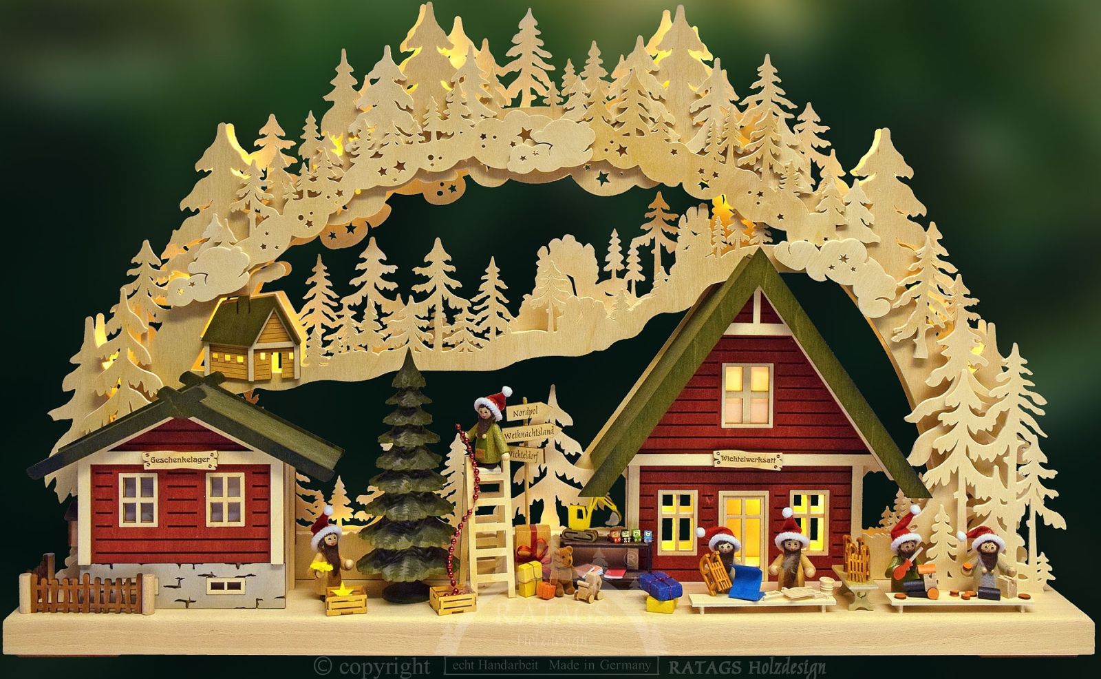 3D Schwibbogen RATAGS