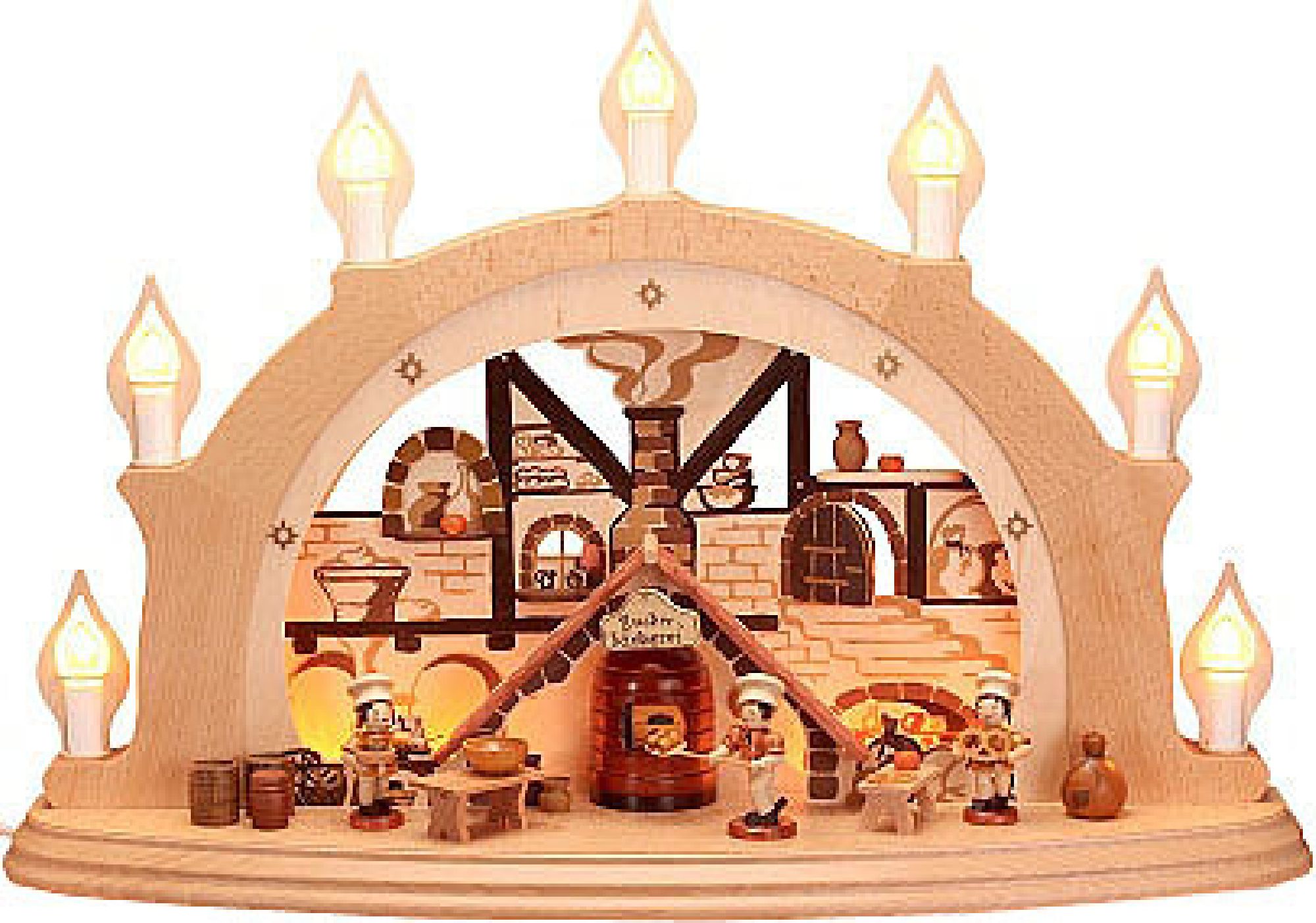 3D-Schwibbogen Weihnachtsbäckerei
