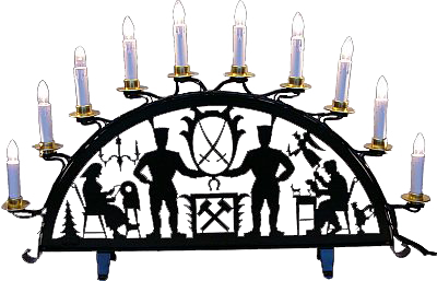 Metallschwibbogen